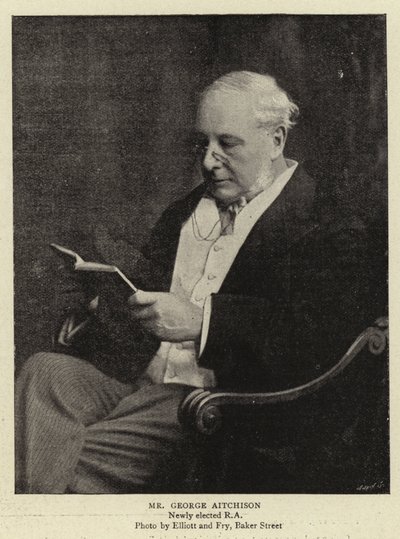 Pan George Aitchison autorstwa English Photographer