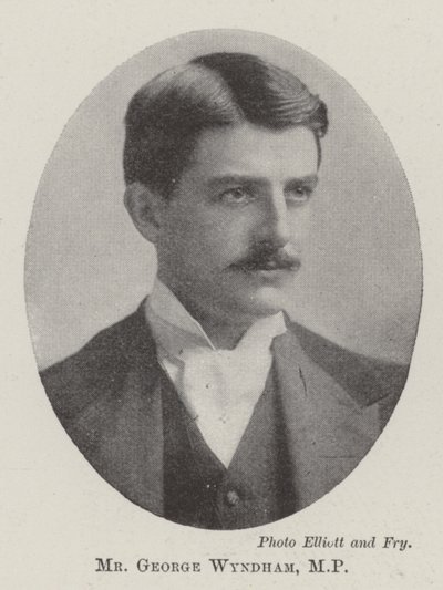 Pan George Wyndham, poseł autorstwa English Photographer