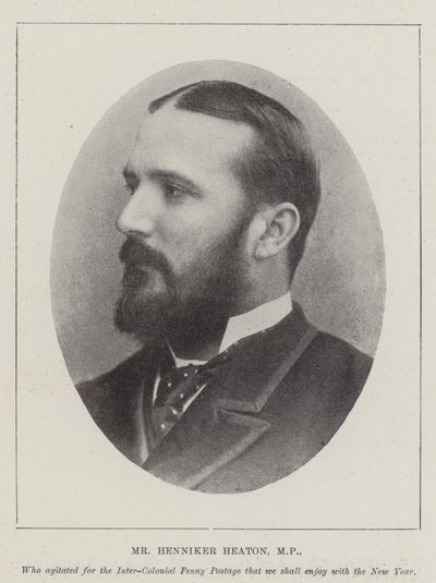 Pan Henniker Heaton, MP autorstwa English Photographer