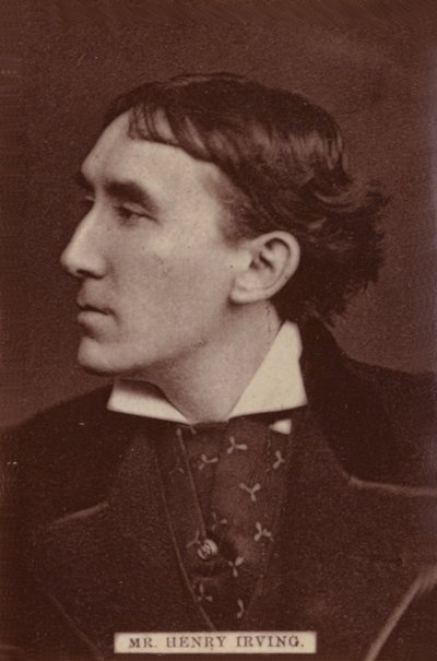 Pan Henry Irving autorstwa English Photographer
