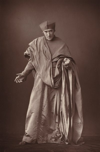 pan Henry Irving autorstwa English Photographer