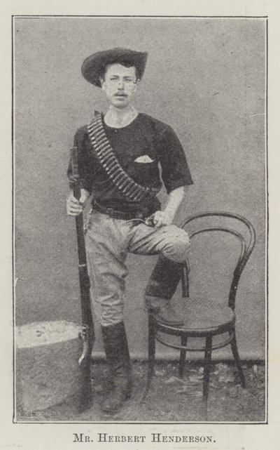 Pan Herbert Henderson autorstwa English Photographer