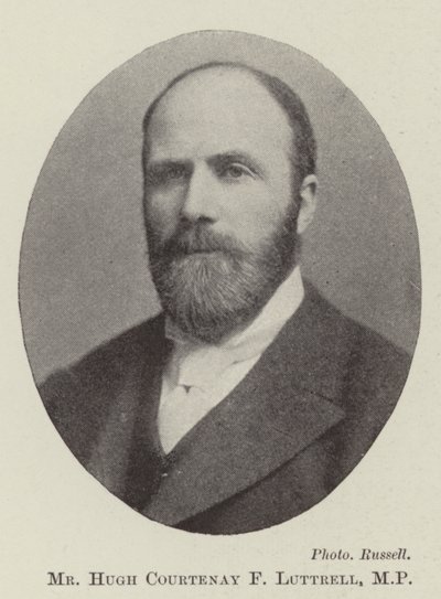 Pan Hugh Courtenay F. Luttrell, poseł autorstwa English Photographer