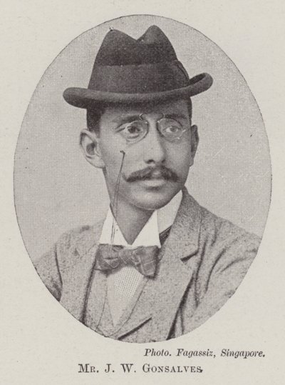 Pan JW Gonsalves autorstwa English Photographer