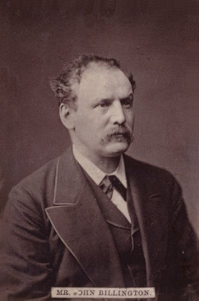 Pan John Billington autorstwa English Photographer