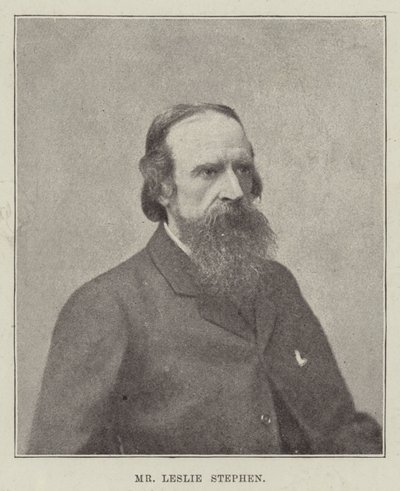 Pan Leslie Stephen autorstwa English Photographer