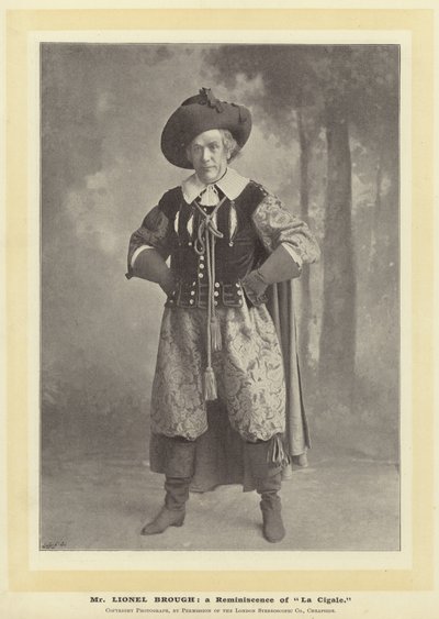 Pan Lionel Brough: wspomnienie La Cigale autorstwa English Photographer
