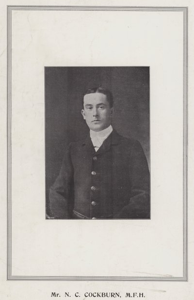 Pan NC Cockburn, MFH autorstwa English Photographer