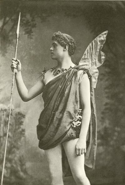 Pan Otto Stuart jako Oberon (grawiura) autorstwa English Photographer