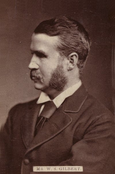 Pan W. S. Gilbert autorstwa English Photographer