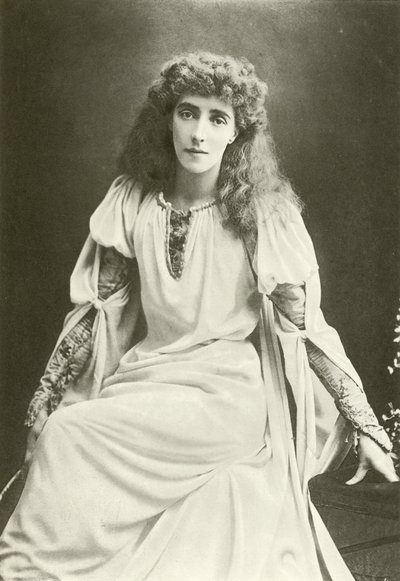 Pani Beerbohm Drzewo jako Ofelia (wklęsłodruk) autorstwa English Photographer