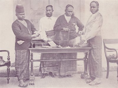 Rodowici Pedlarzy, Galle, Cejlon autorstwa English Photographer