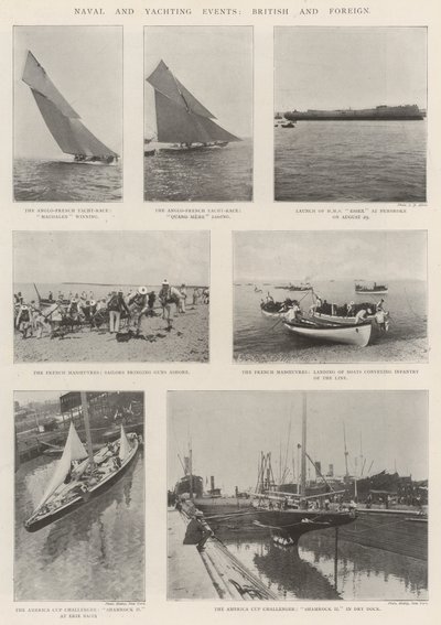 Wydarzenia morskie i żeglarskie, brytyjskie i zagraniczne autorstwa English Photographer
