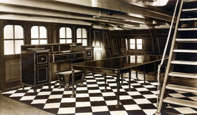 Jadalnia Nelsonów na pokładzie HMS Victory autorstwa English Photographer