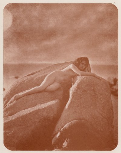 Sztuka nudystów: Lorelei (zdjęcie czarno-białe) autorstwa English Photographer