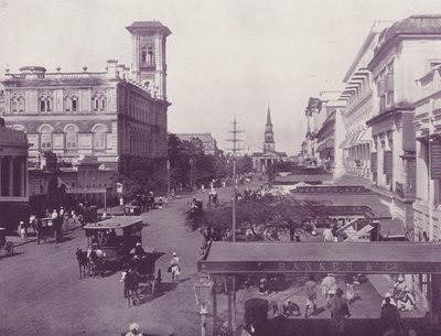Old Court House Street, Kalkuta autorstwa English Photographer