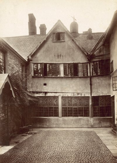 Dziedziniec Ratusza Staromiejskiego, Leicester autorstwa English Photographer