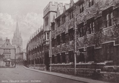 Oriel College Front, Oksford autorstwa English Photographer