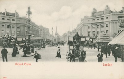 Oxford Circus, Londyn autorstwa English Photographer