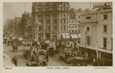 Oxford Circus, Londyn autorstwa English Photographer