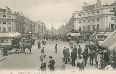Oxford Circus, Londyn autorstwa English Photographer