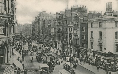 Oxford Street, Londyn autorstwa English Photographer