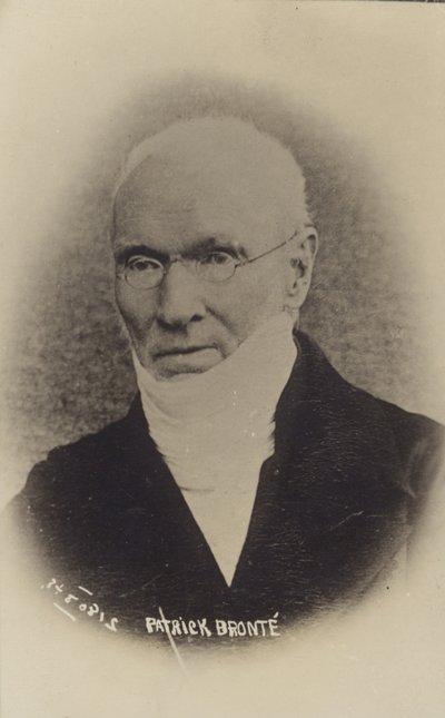 Patrick Bronte (1777-1861), urodzony w Irlandii angielski wikary i poeta autorstwa English Photographer