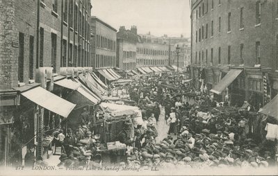 Petticoat Lane w niedzielę rano autorstwa English Photographer