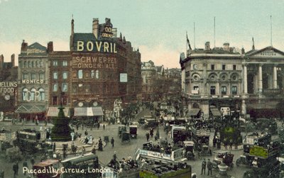 Piccadilly Circus, Londyn (zdjęcie) autorstwa English Photographer