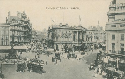 Piccadilly Circus, Londyn autorstwa English Photographer