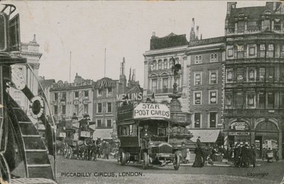 Piccadilly Circus, Londyn autorstwa English Photographer