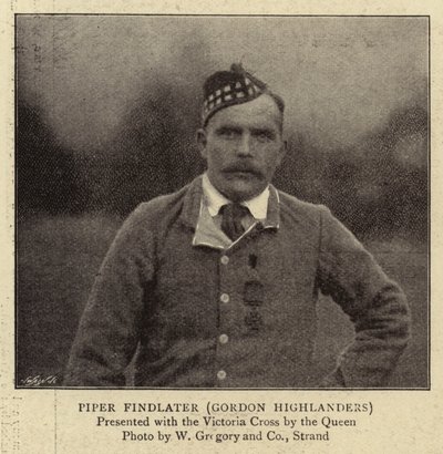 Piper Findlater, Gordon Highlanders autorstwa English Photographer