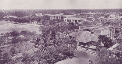 Pondicherry z latarni morskiej autorstwa English Photographer