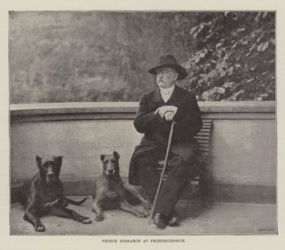 Książę Bismarck w Friedrichsruh autorstwa English Photographer
