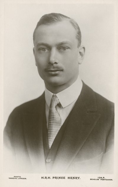 Książę Henryk, książę Gloucester (zdjęcie czarno-białe) autorstwa English Photographer