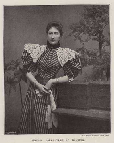 Księżniczka Klementynka Belgii autorstwa English Photographer