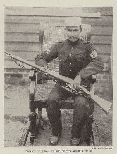 Prywatny Priaulx, zdobywca nagrody Queens autorstwa English Photographer