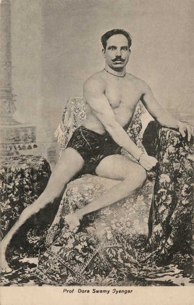 Profesor Dora Swamy Iyengar (czarno-białe zdjęcie) autorstwa English Photographer