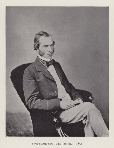 Profesor Goldwin Smith, 1857 autorstwa English Photographer