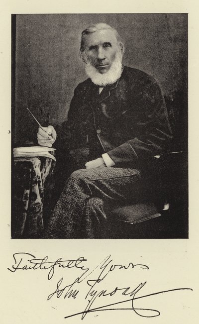 Profesor John Tyndall, PhD, LLD, DCL, FRS, undc autorstwa English Photographer