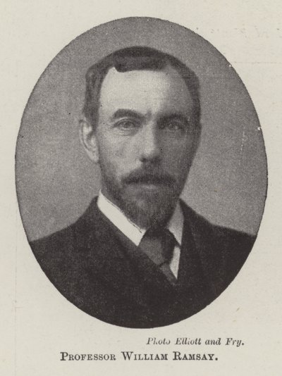 Profesor William Ramsay autorstwa English Photographer