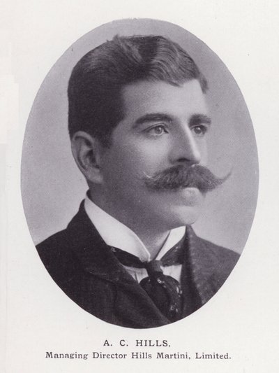 Prominent Men of London: A C Hills (zdjęcie czarno-białe) autorstwa English Photographer