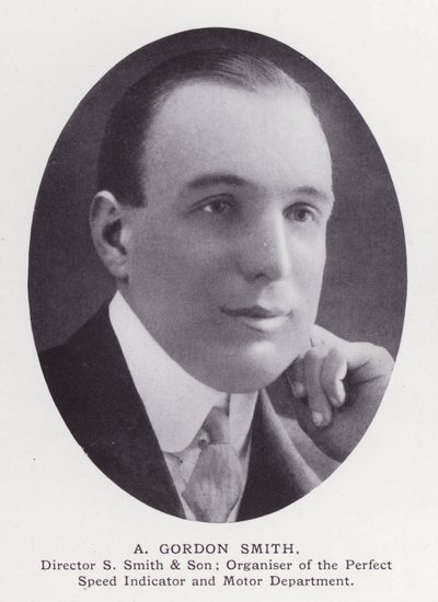 Prominent Men of London: A Gordon Smith (zdjęcie czarno-białe) autorstwa English Photographer