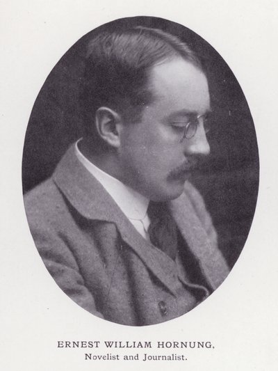 Prominent Men of London: Ernest William Hornung (zdjęcie czarno-białe) autorstwa English Photographer