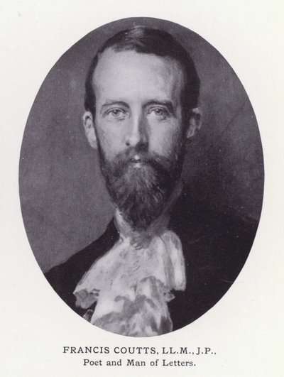 Prominent Men of London: Francis Coutts (zdjęcie czarno-białe) autorstwa English Photographer
