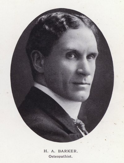 Prominent Men of London: H A Barker (zdjęcie czarno-białe) autorstwa English Photographer