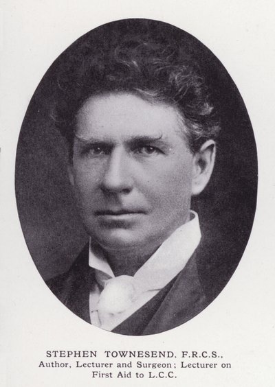 Prominent Men of London: Stephen Townesend (zdjęcie czarno-białe) autorstwa English Photographer