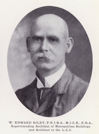 Prominent Men of London: W Edward Riley (zdjęcie czarno-białe) autorstwa English Photographer