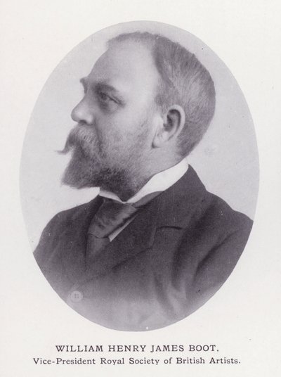 Prominent Men of London: William Henry James Boot (zdjęcie czarno-białe) autorstwa English Photographer