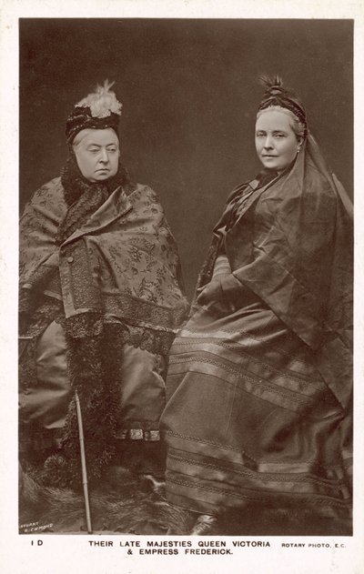 Królowa Wiktoria, Cesarzowa Fryderyk autorstwa English Photographer